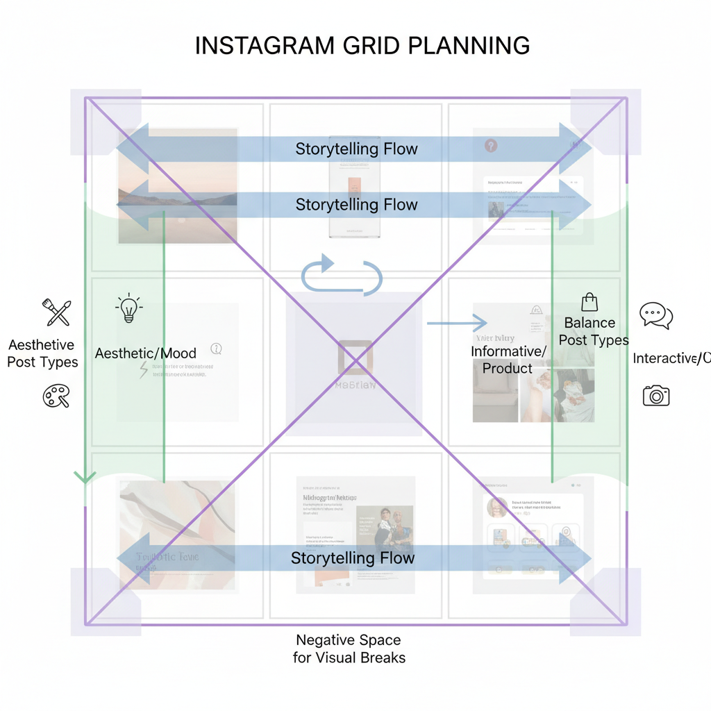 Planning Posts in Advance With Visual Planning Tools — mastering instagram grid view