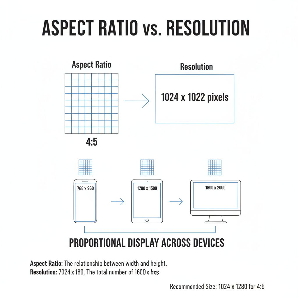 Benefits of 4:5 vs Square and Landscape — mastering instagram ratio 4 5