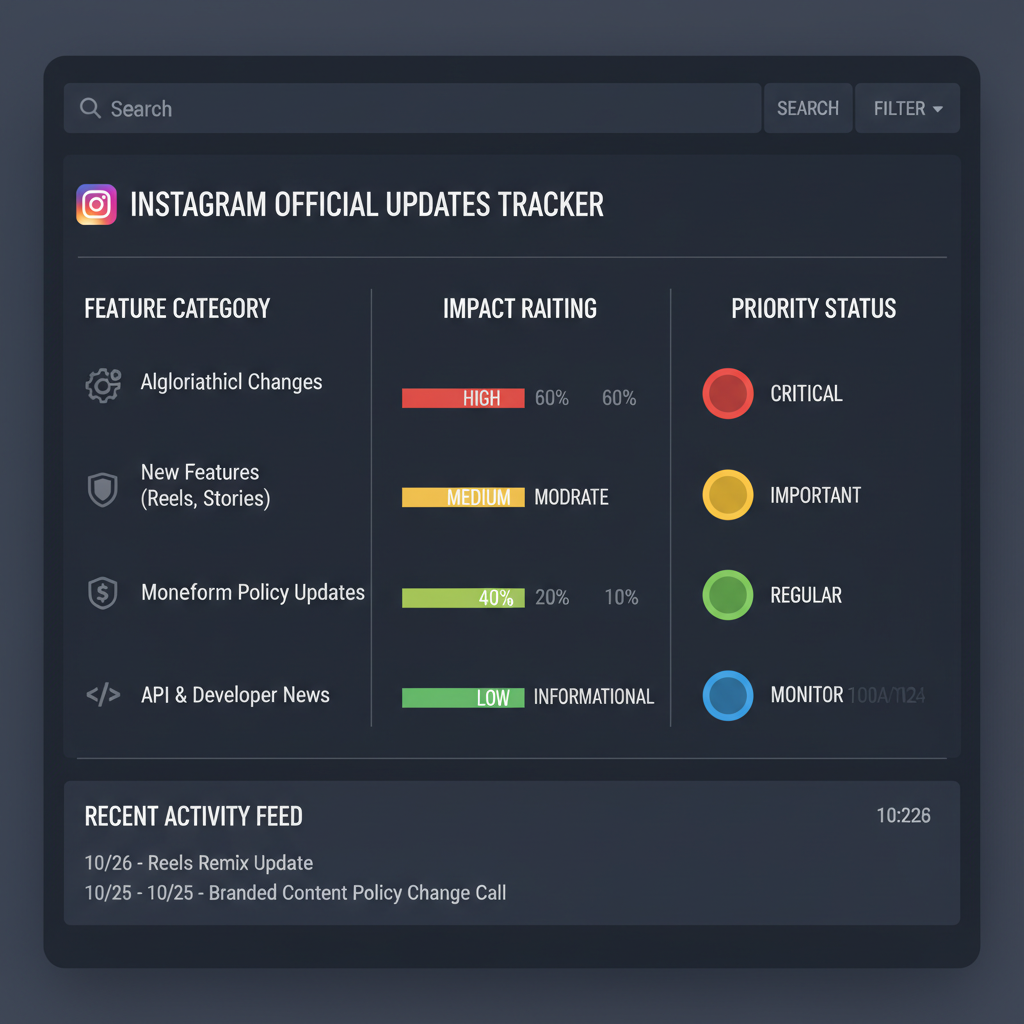 Example App Store Update Note — mastering instagram update notes