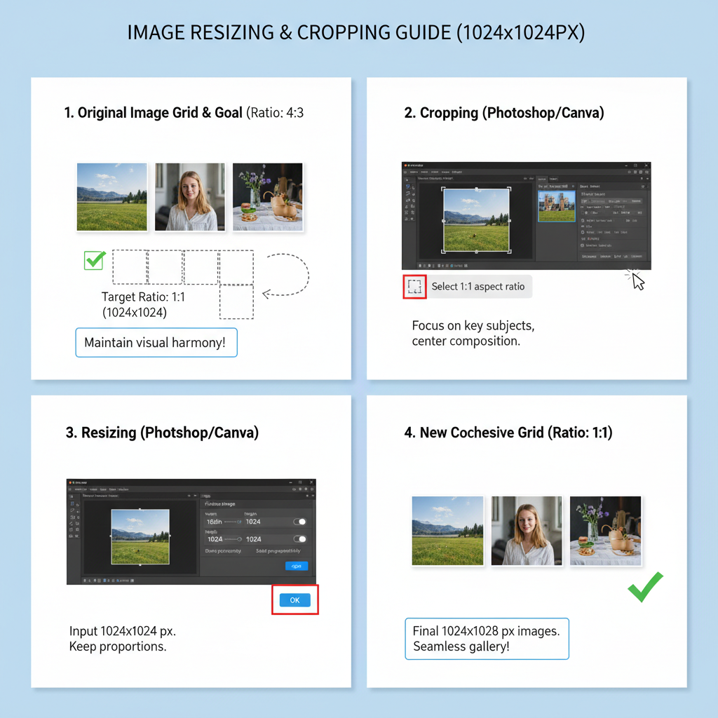Choosing the Right Image Dimensions — mastering new instagram grid ratio