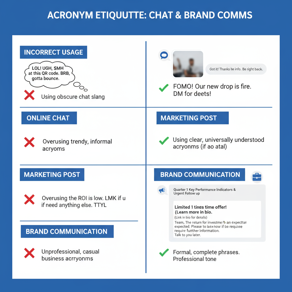 Guide to Social Acronyms for Effective Online Communication