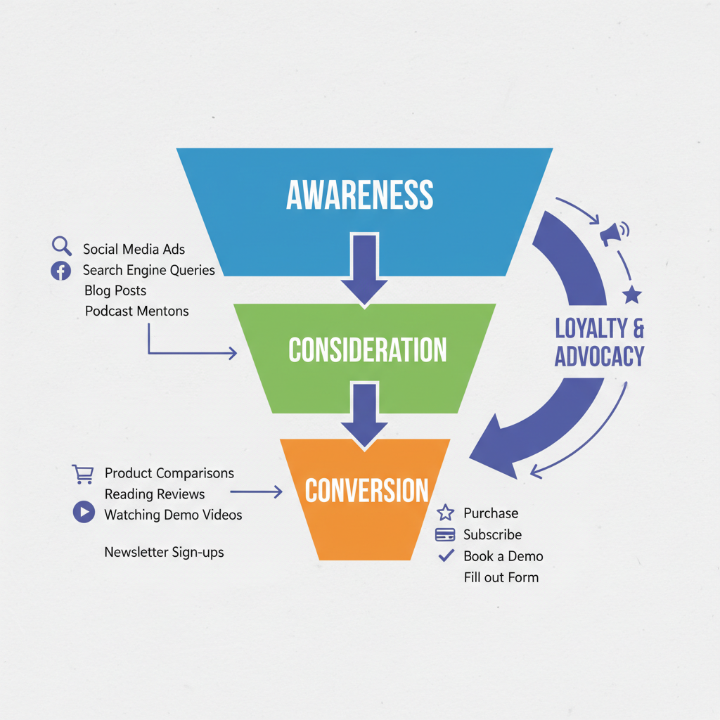 Aligning Messaging Across Media Channels — mastering the media funnel for maximum audience conversion