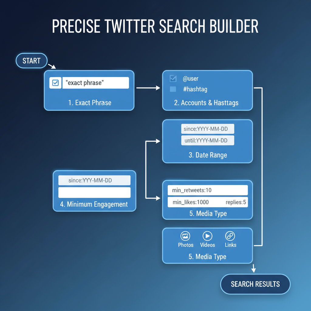 Filter by Hashtags, Mentions, and Specific Accounts — mastering twitter search filters