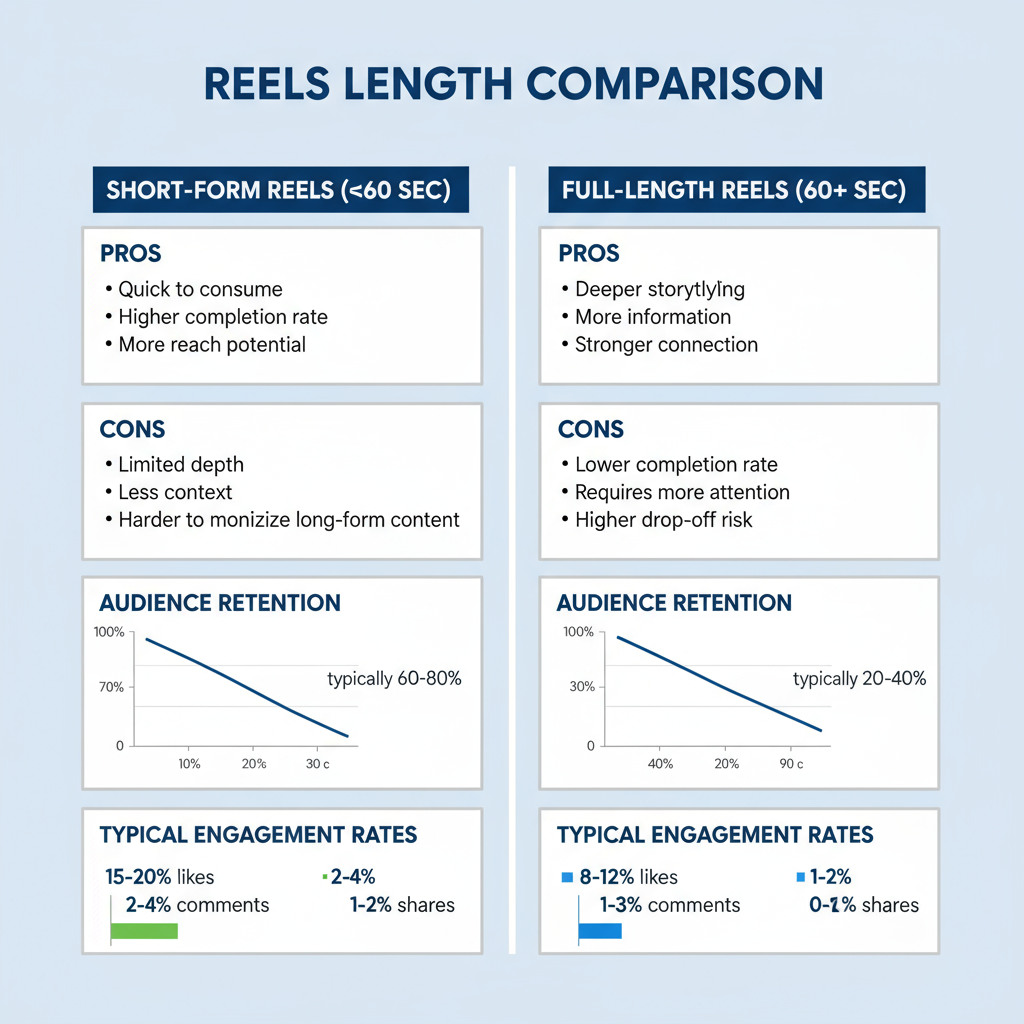 How Reel Length Influences Algorithm Reach and Watch Time — max reel length