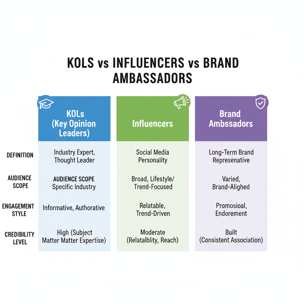 Why KOLs Hold Influence and Credibility — meaning of kol and its impact in marketing