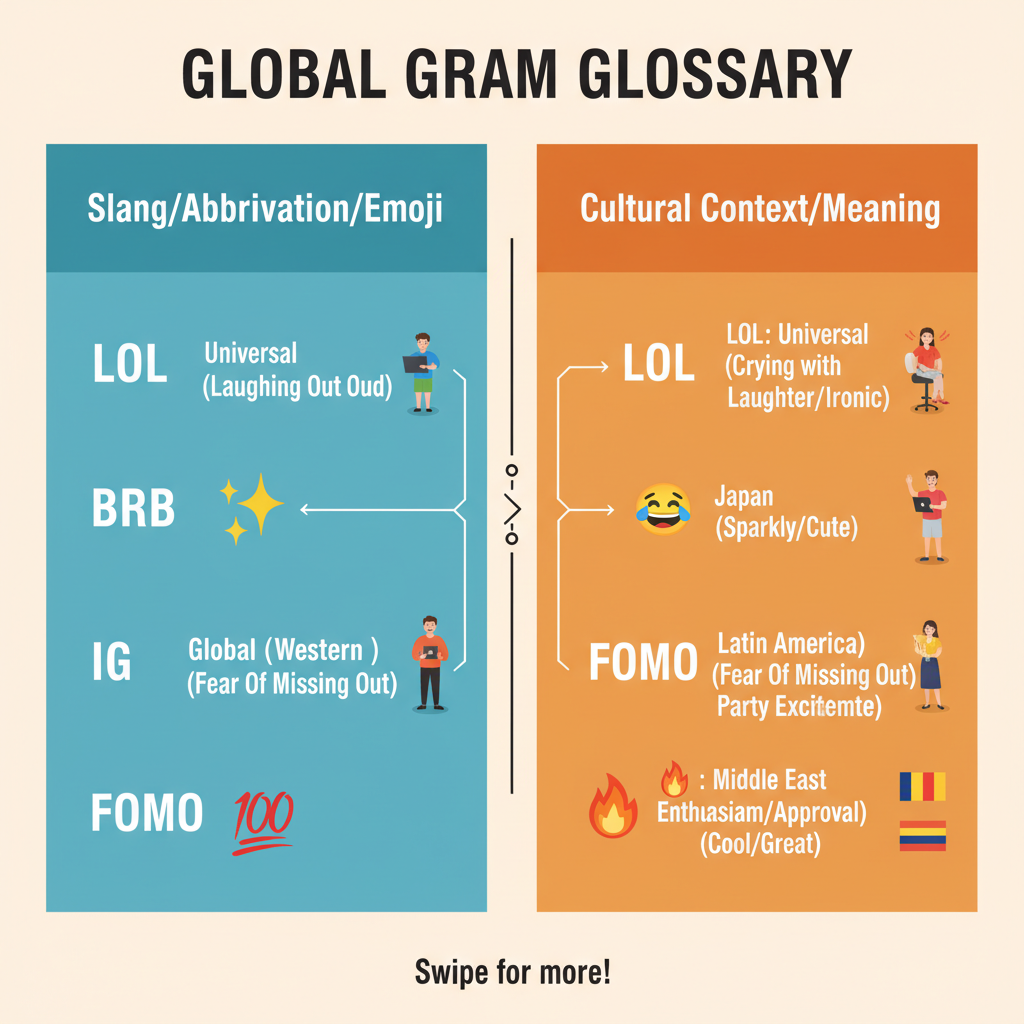 Cultural Nuances and Geographic Differences — meaning on instagram