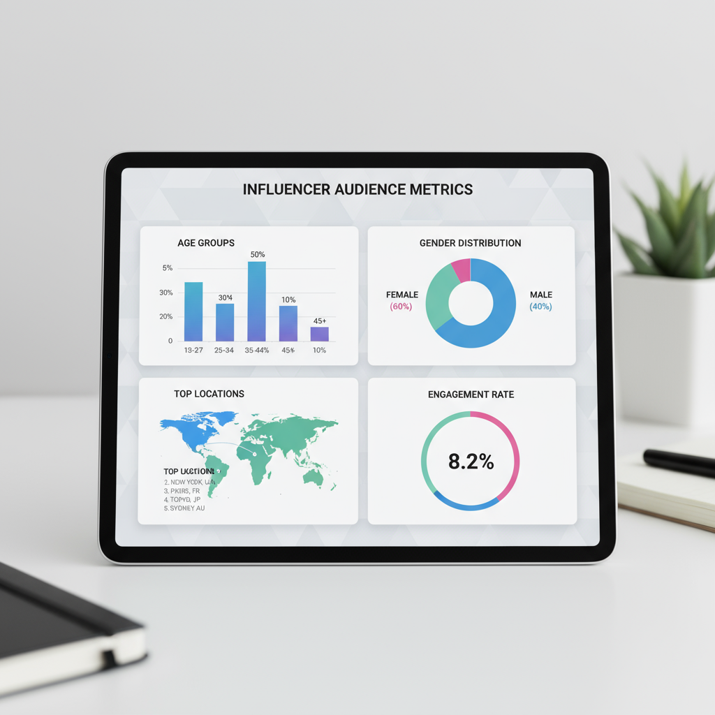 Presenting Social Media Analytics Clearly — media kit influencer