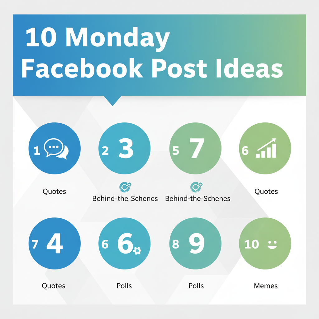 1. Share Motivational Quotes with Eye-Catching Visuals — monday fb posts