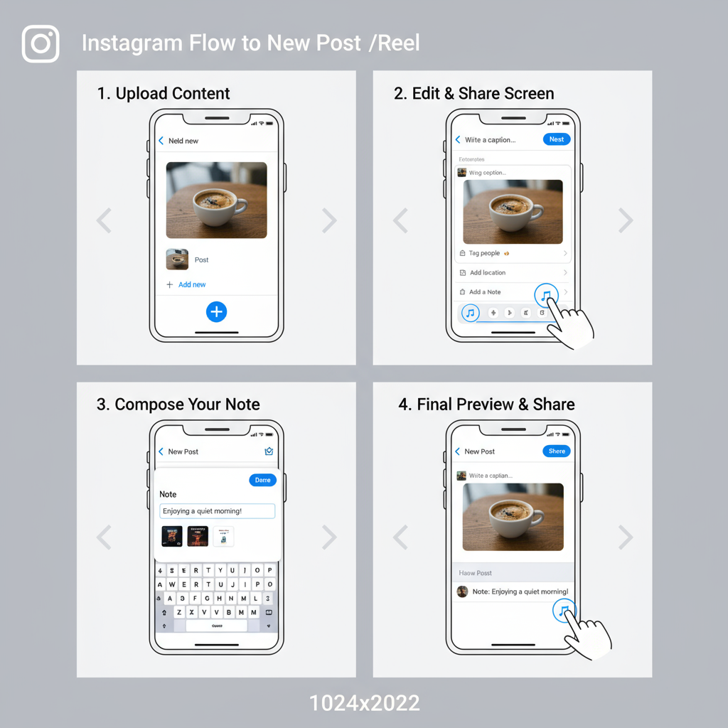 Using Notes to Spark Viewer Curiosity or Give Extra Tips — notes on posts and reels