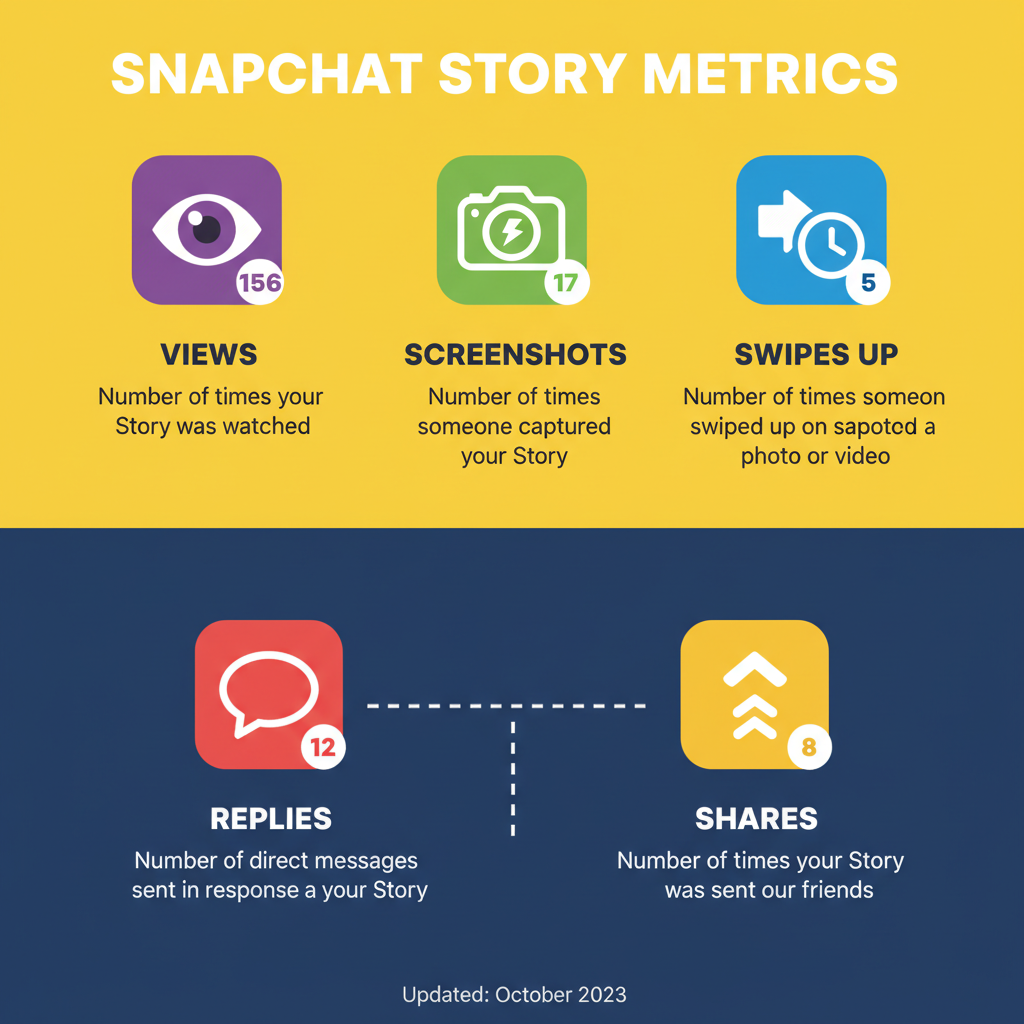 Introduction to Snapchat Stories and Engagement Numbers — numbers on snapchat stories