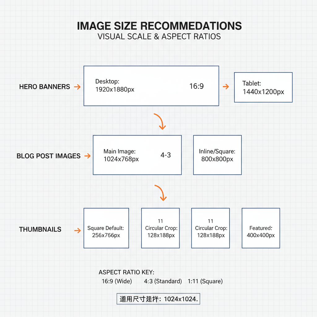 Blog Post Images — optimal web page picture size