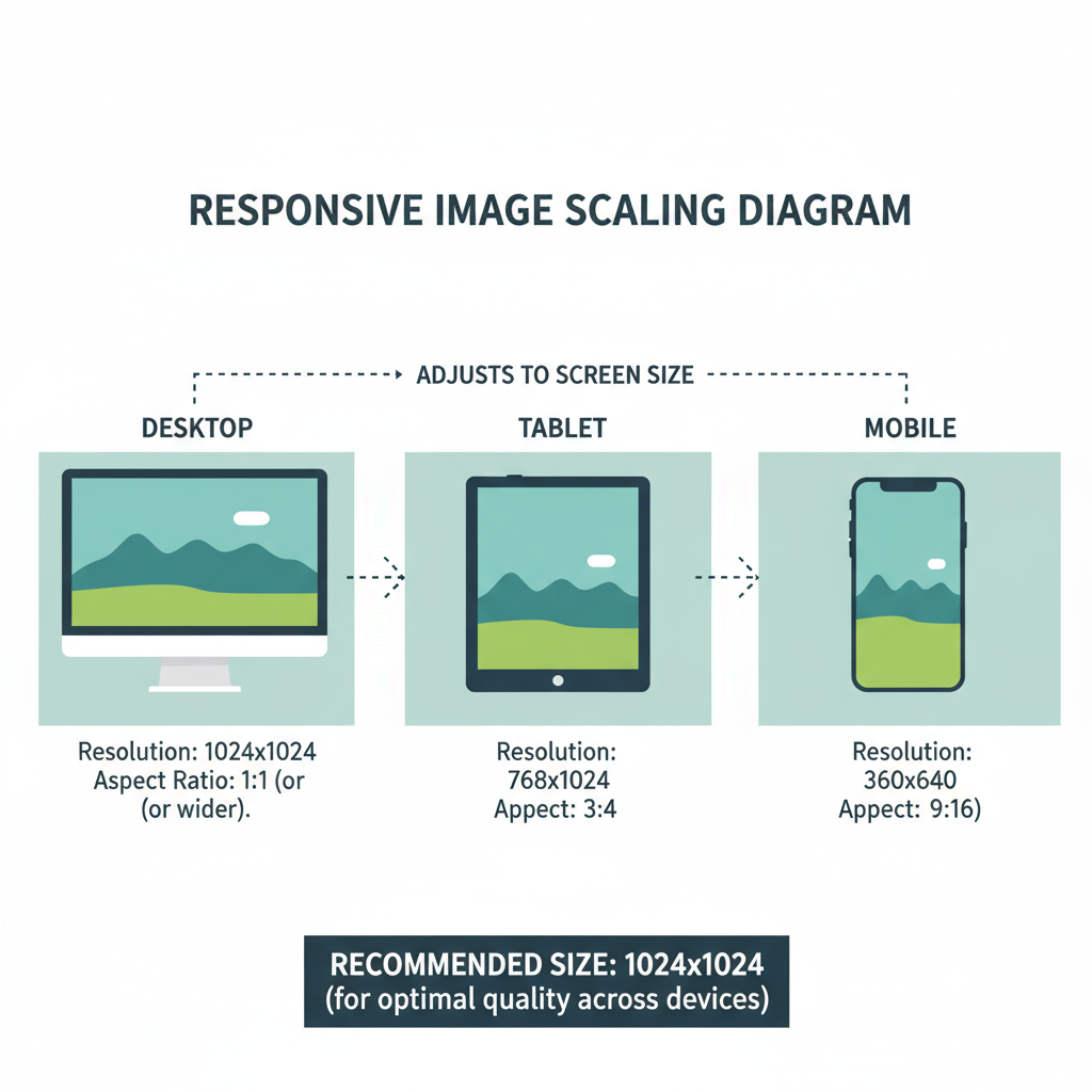 Recommended Image Resolutions for Common Web Uses — optimal web picture size guide