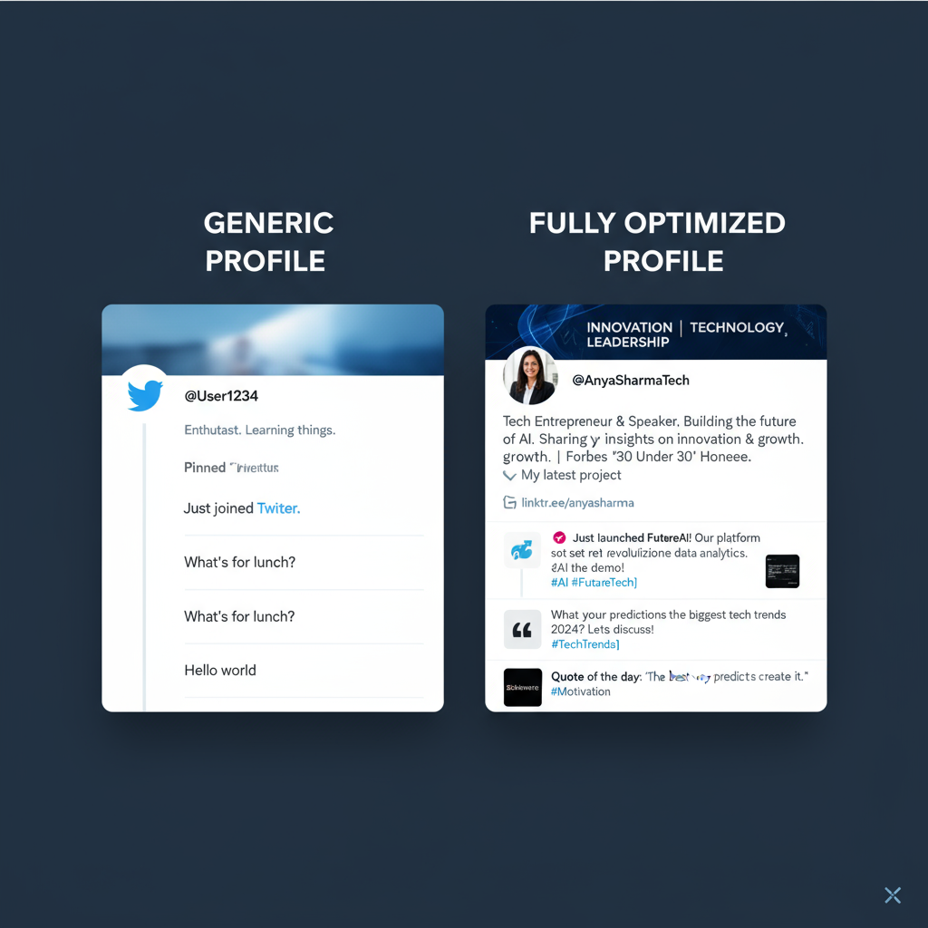Choose a High-Quality, Recognizable Profile Photo — optimize twitter profile for maximum impact