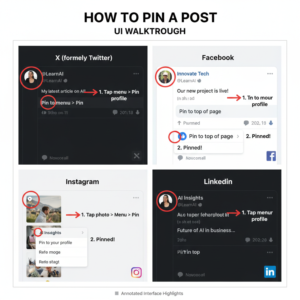 Pinned Post Meaning and How to Use It on Social Media — pinned post meaning