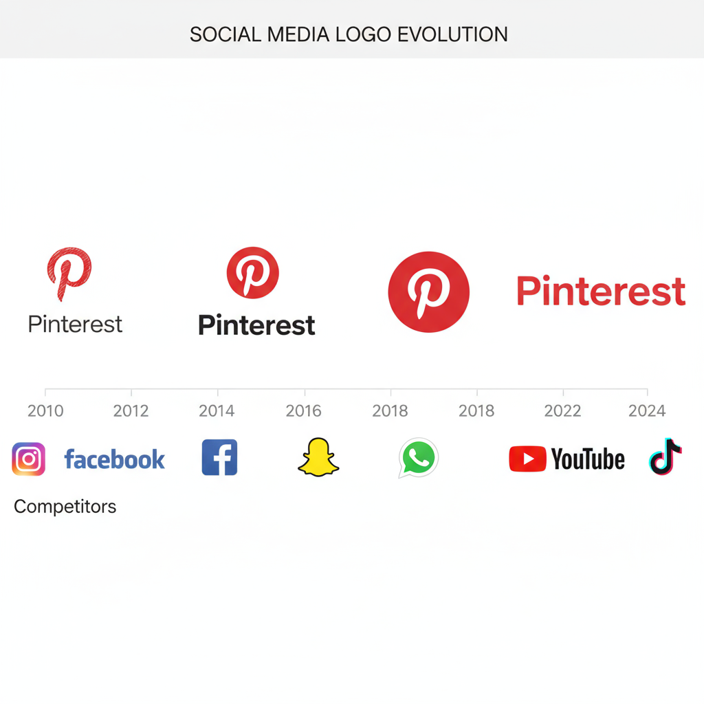 Core Design Elements of the Pinterest Logo — pinterest logo meaning and symbolism explained