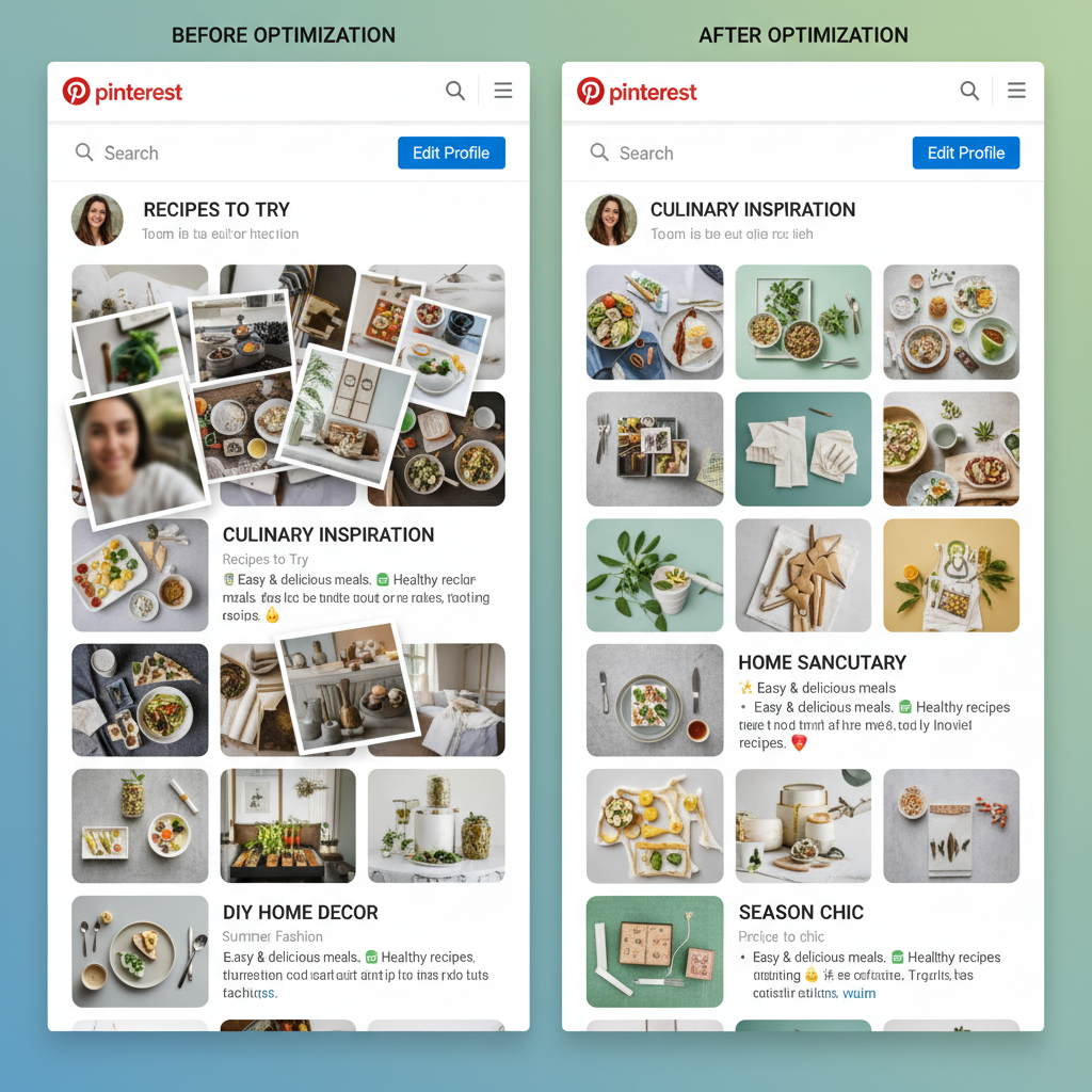 Audit Your Current Pinterest Profile — pinterest strategy for maximum traffic and conversions