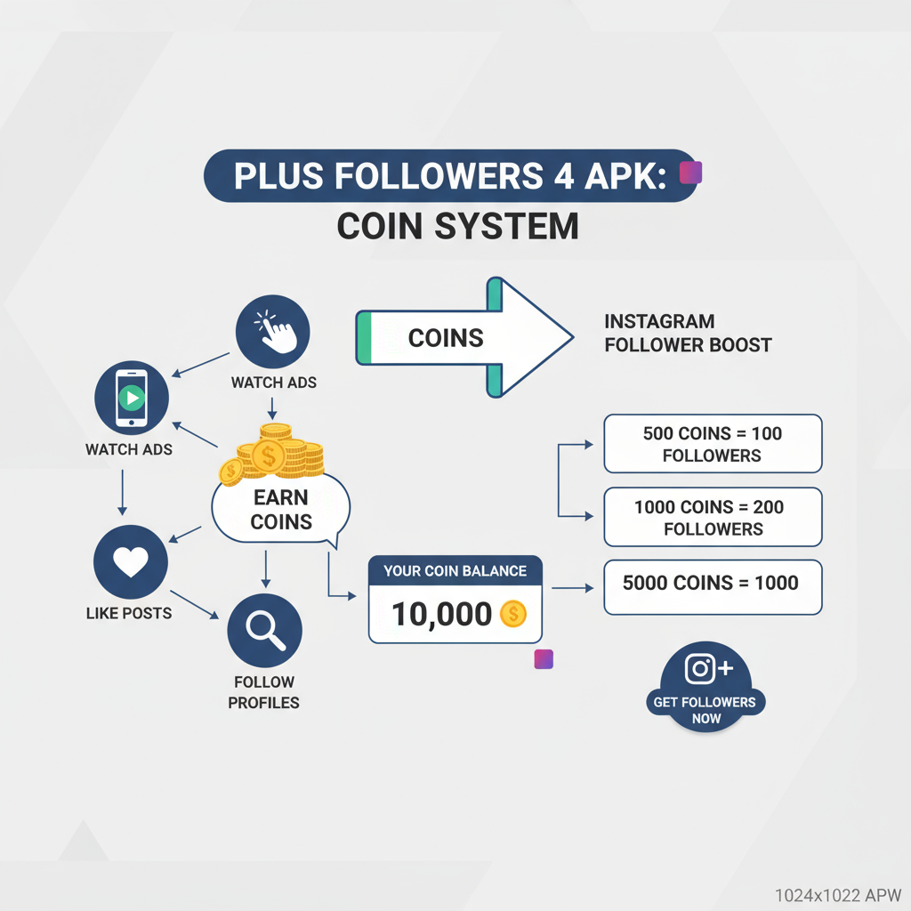 How Plus Followers 4 APK Works for Instagram Growth — plus followers 4 apk download features safe usage