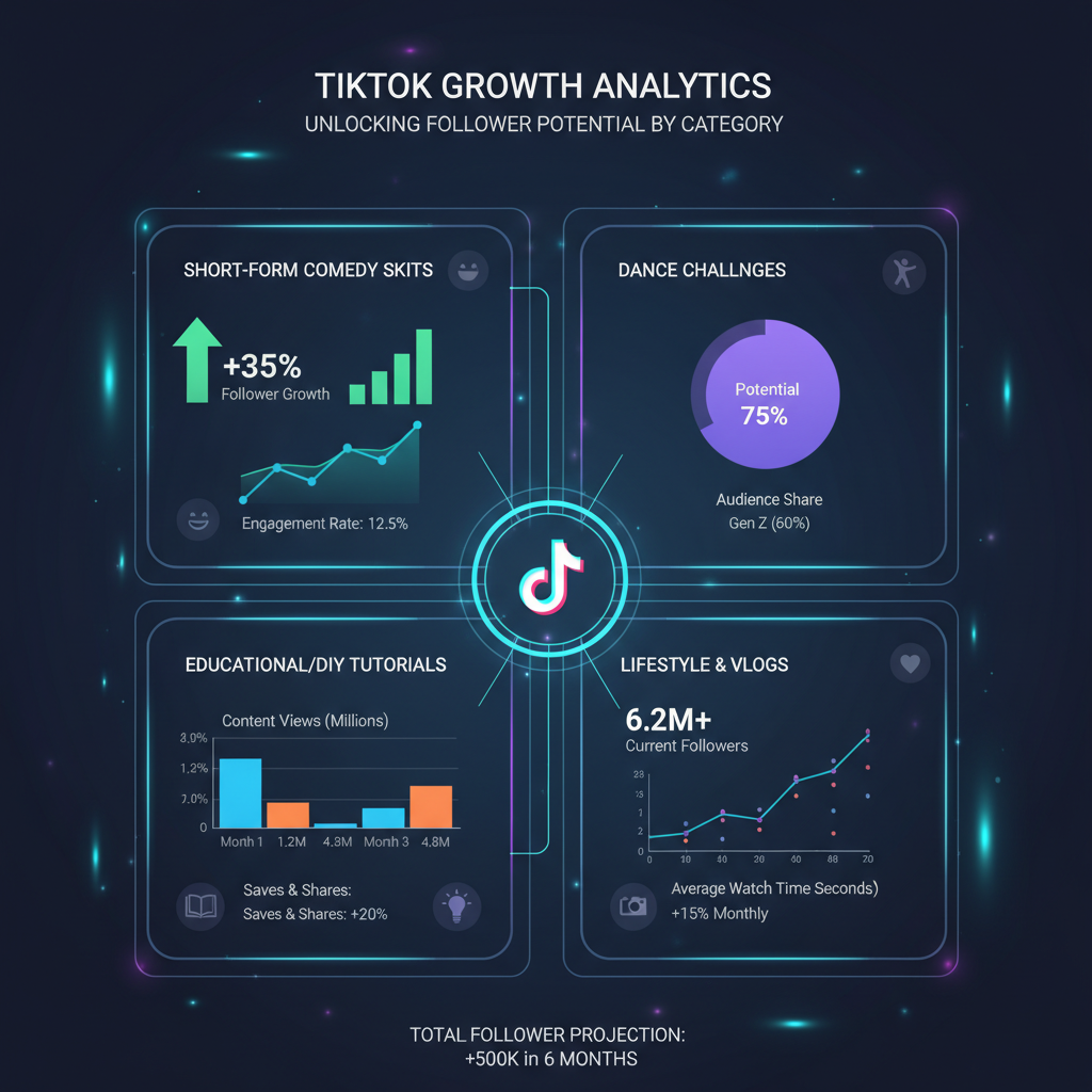 Short-Form Comedy Skits and Relatable Humor — popular tiktok content types
