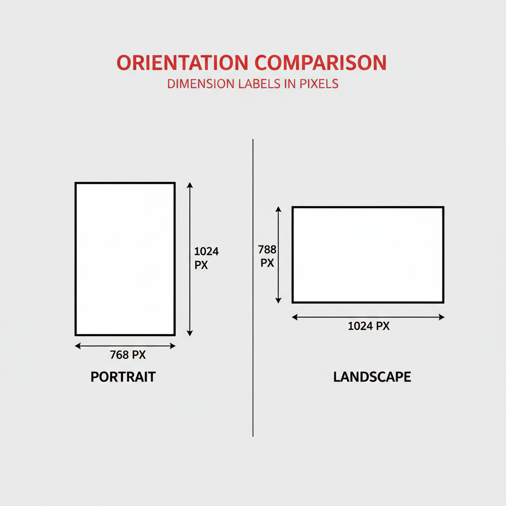 Understanding Portrait Orientation vs. Landscape — portrait photo size in pixels