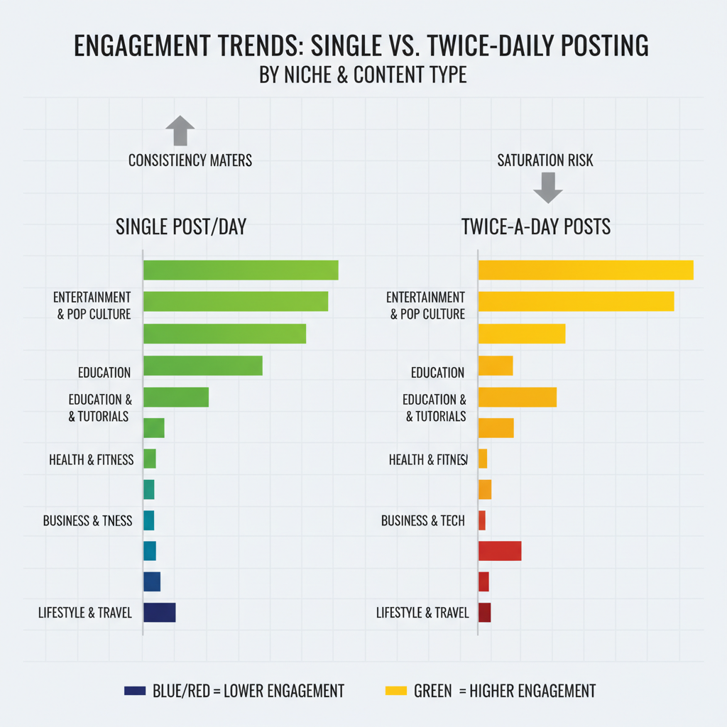 Balancing Content Formats for Maximum Engagement — posting twice a day on instagram