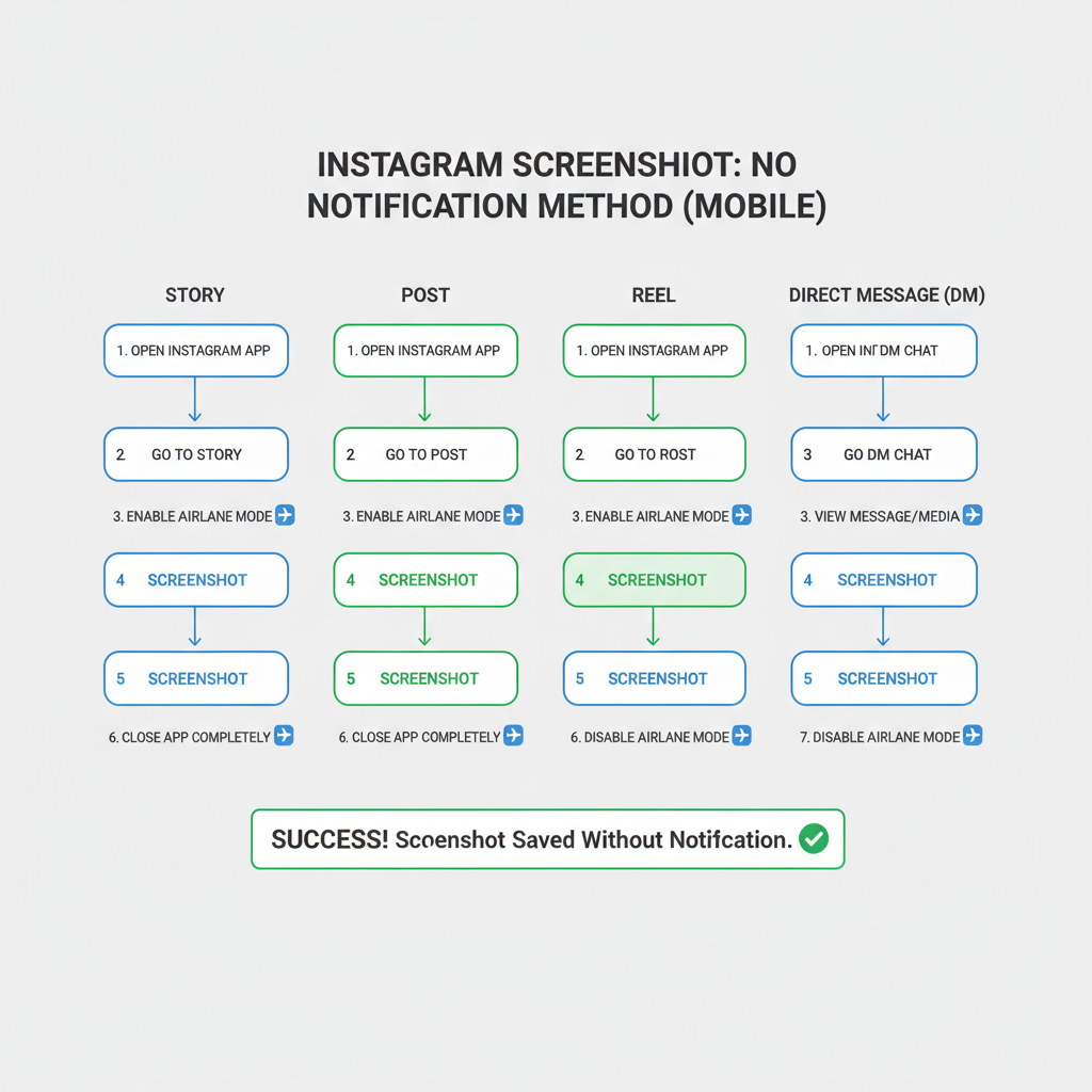 Printscreen Instagram Without Alerting the User — printscreen instagram