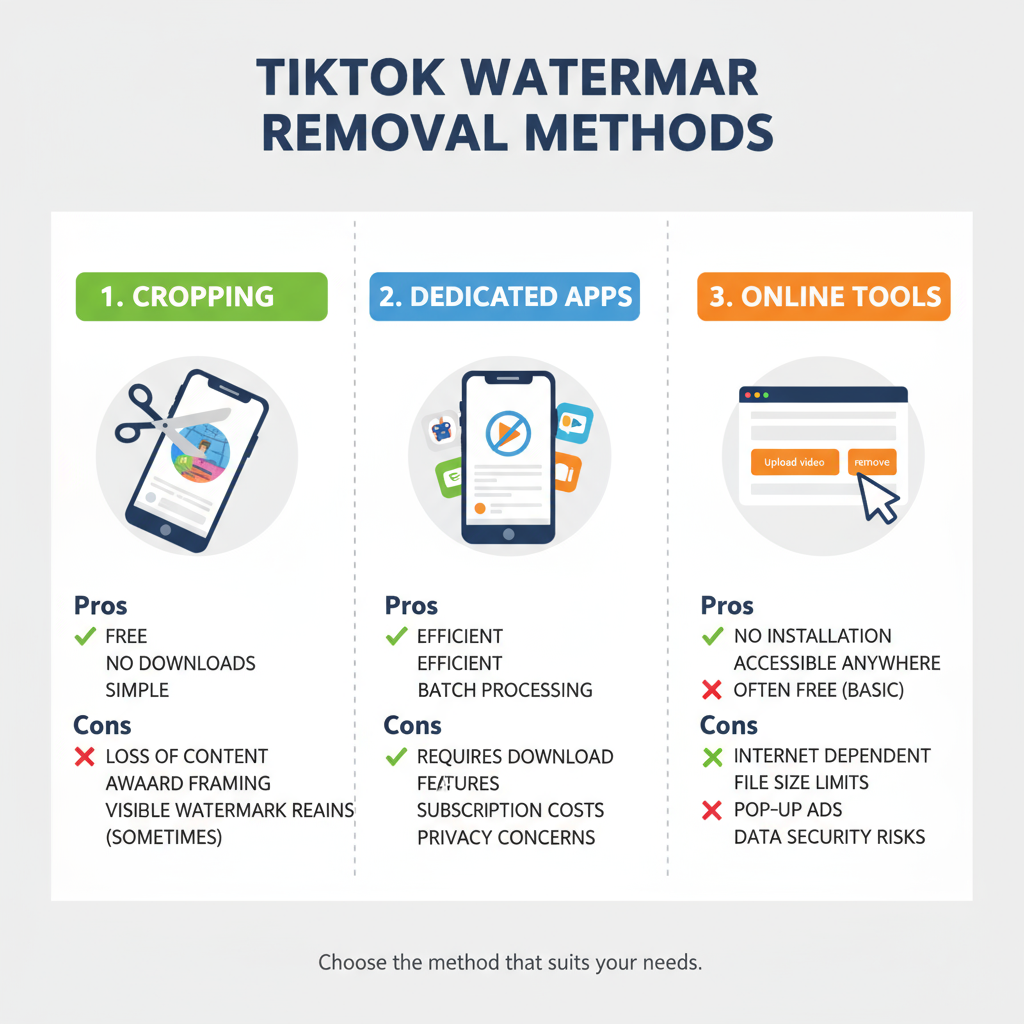 Method 2: Using Dedicated Watermark Removal Apps — remove tiktok watermark from video
