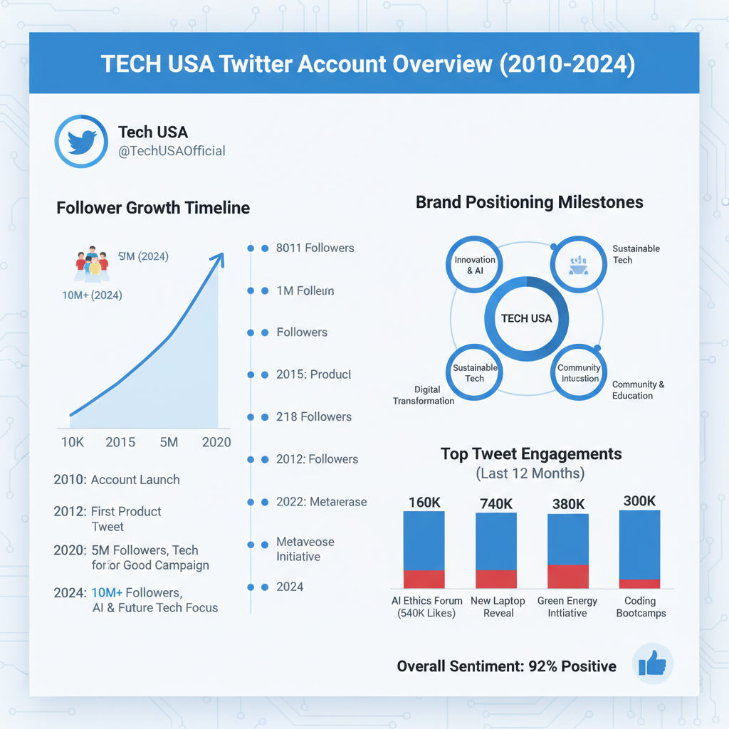 Content Style Analysis: Tweets, Threads, Multimedia Use — review tech usa twitter