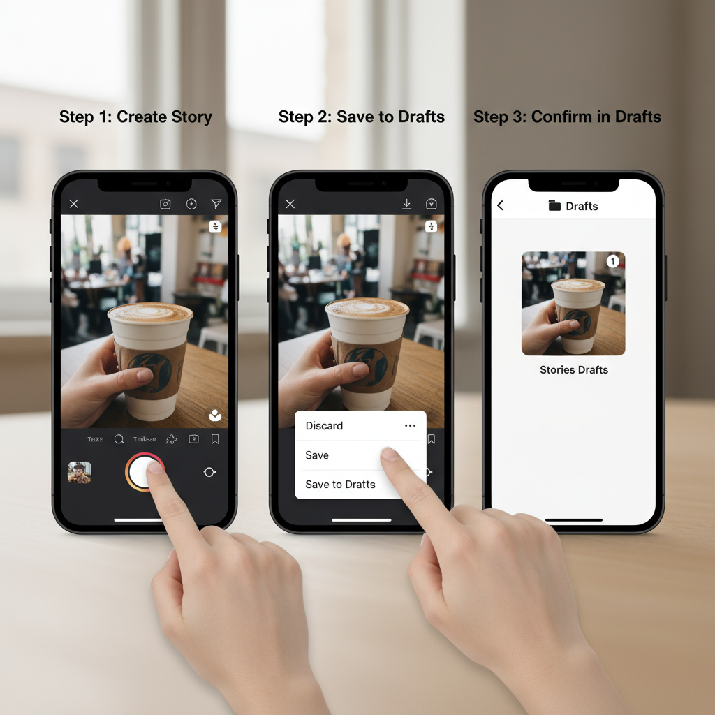 Introduction to IG Story Drafts — save ig story to drafts