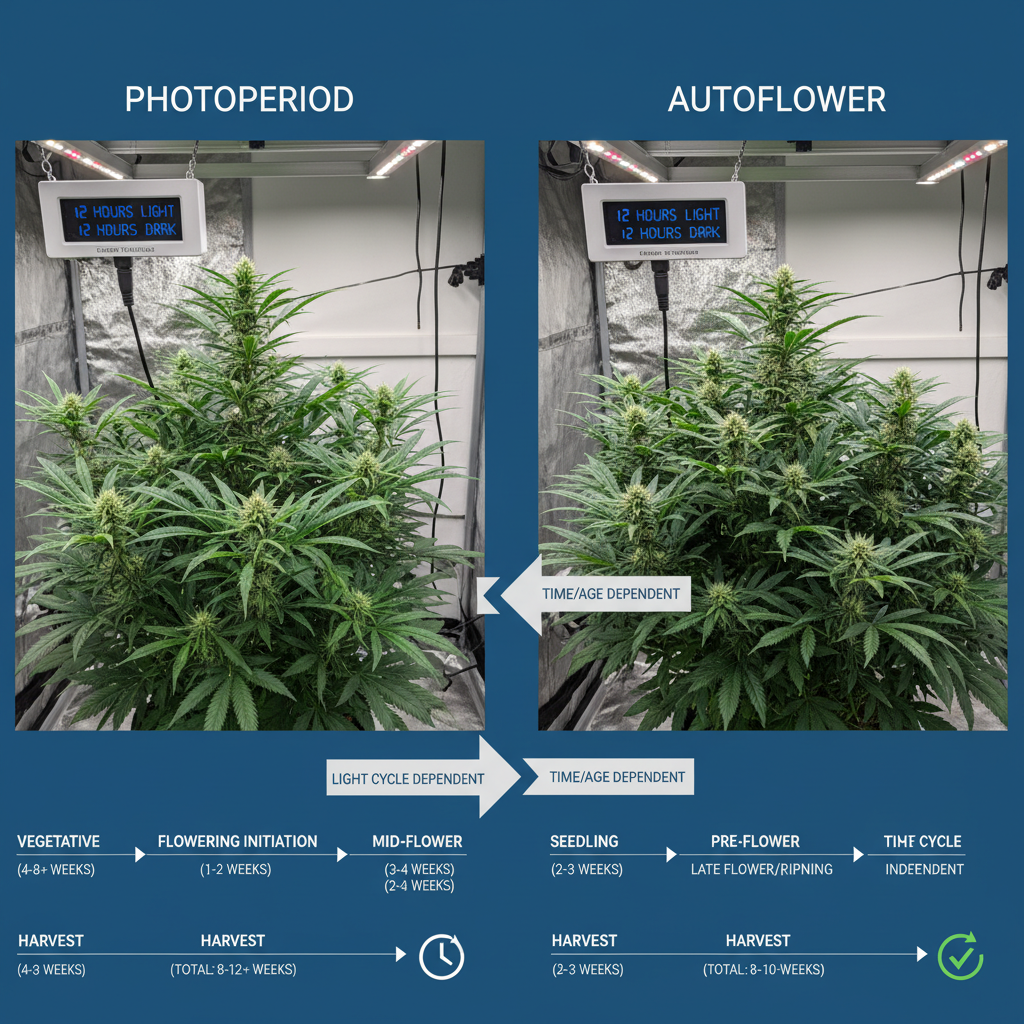 Vegetative Stage: Light Cycles, Nutrients, and Duration — schedule 1 grow times
