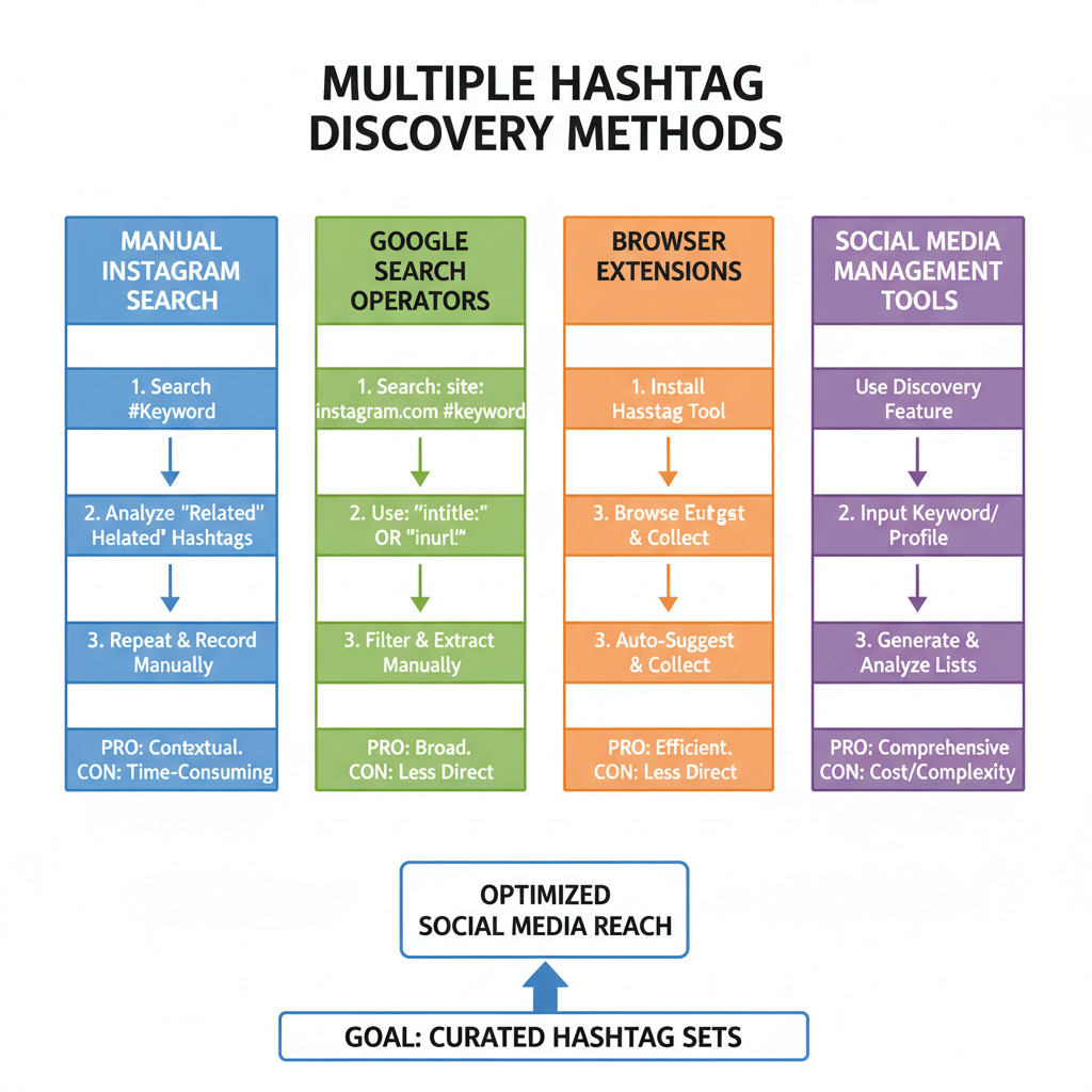 Browser Extensions — search multiple instagram hashtags