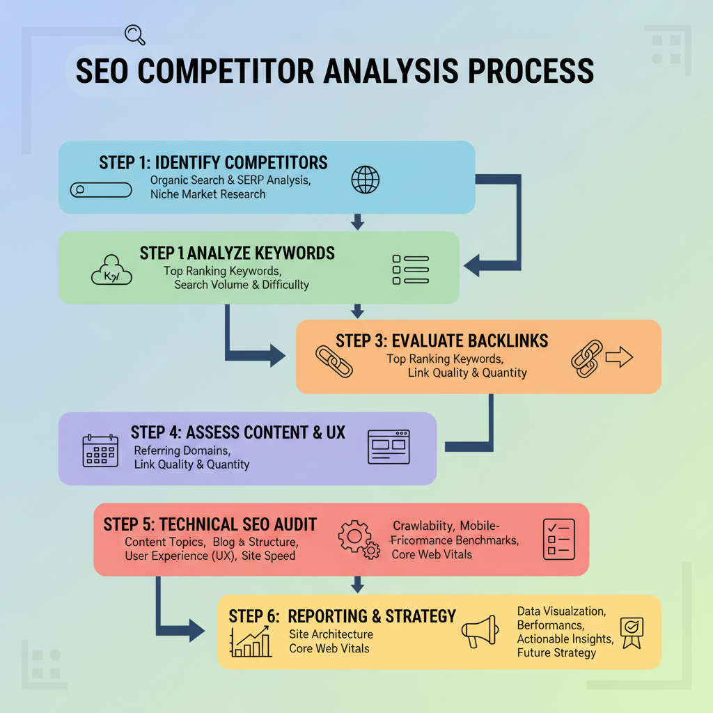 Structure of an Effective SEO Competitor Analysis Report — seo competitor analysis report template