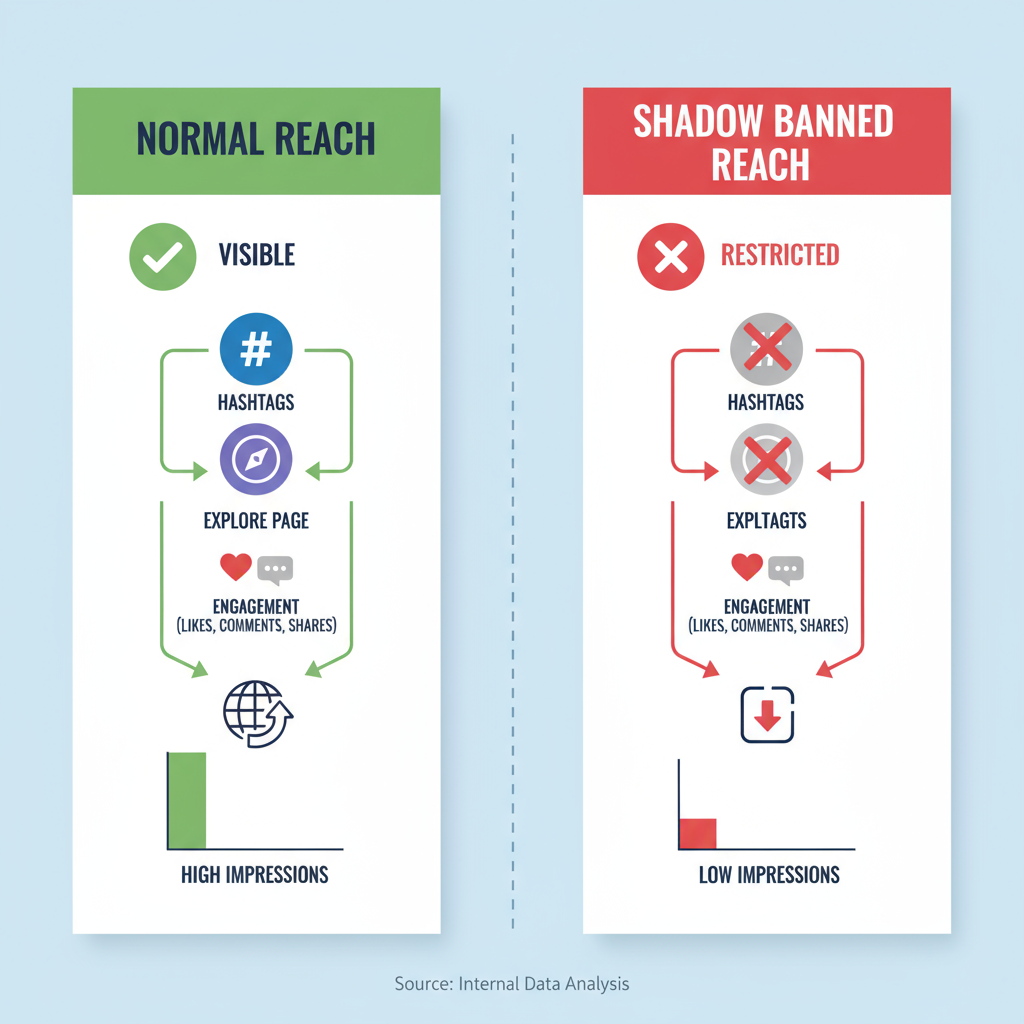 Understanding Shadow Banning: A General Overview — shadow banned meaning instagram