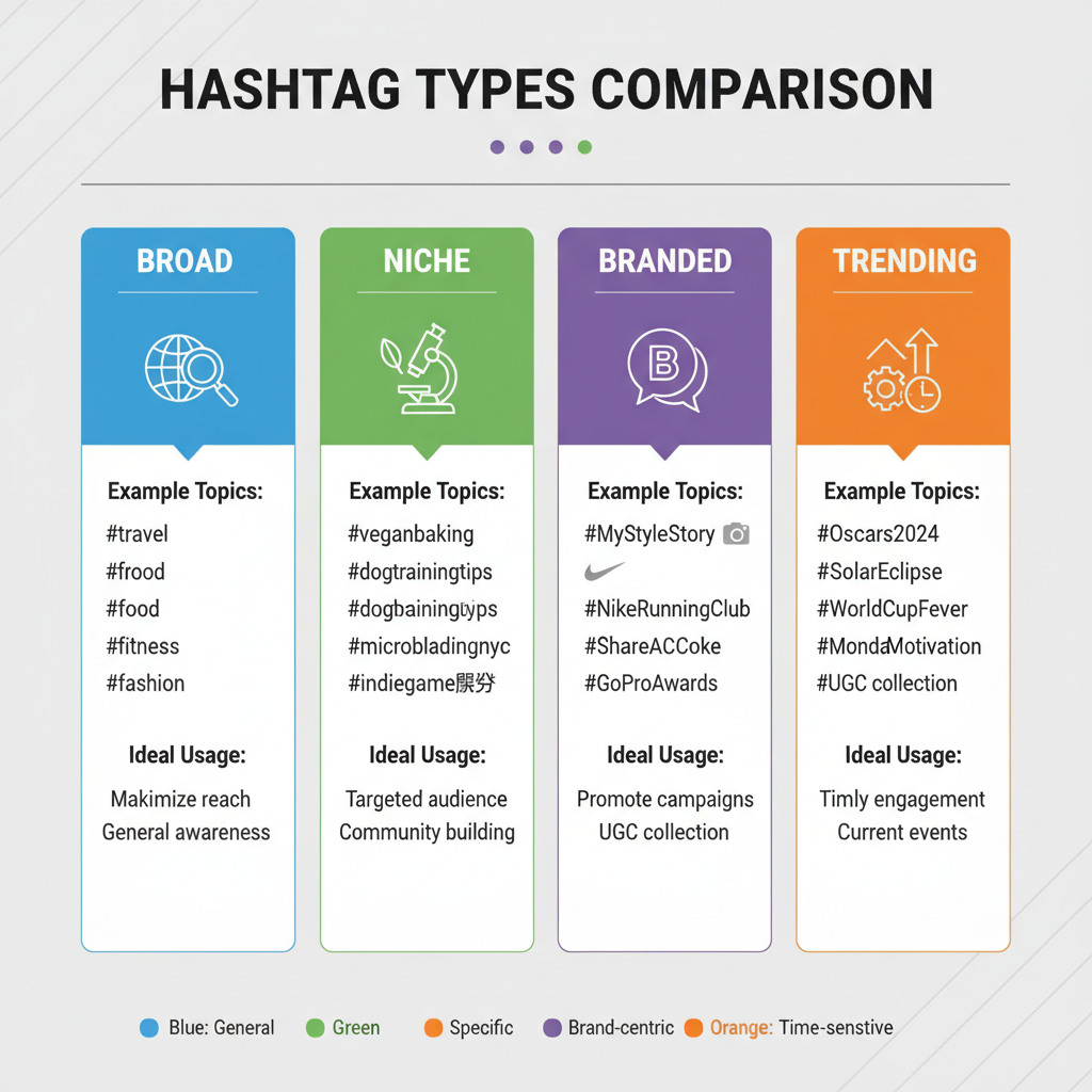 Types of TikTok Hashtags You Should Know — should i use hashtags on tiktok