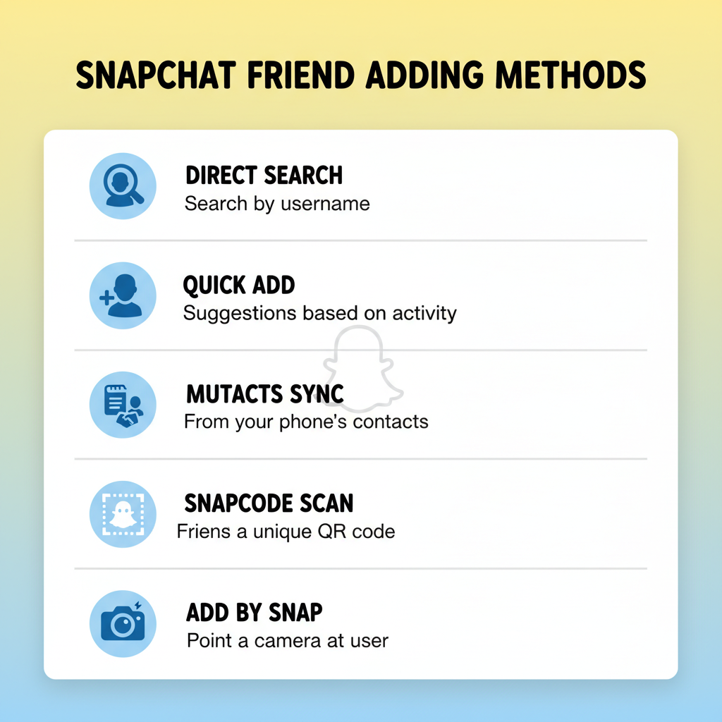 Snapchat’s Friend Adding Methods — snap added by search guide