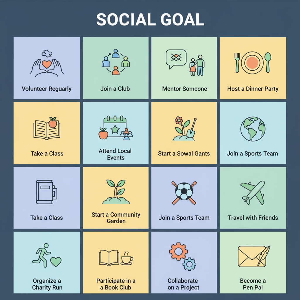 15 Social Goal Examples for Personal and Professional Growth