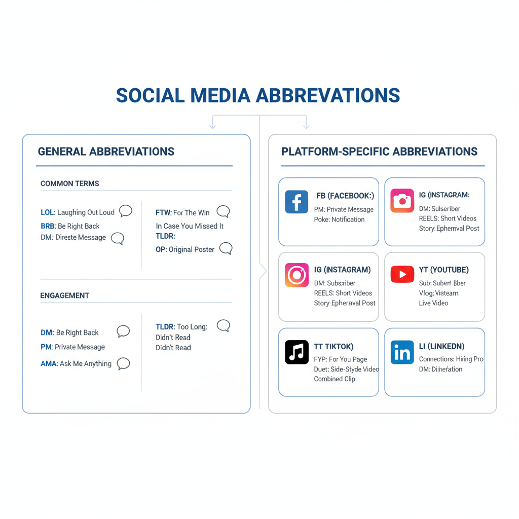 X (formerly Twitter) — social media abbreviations guide