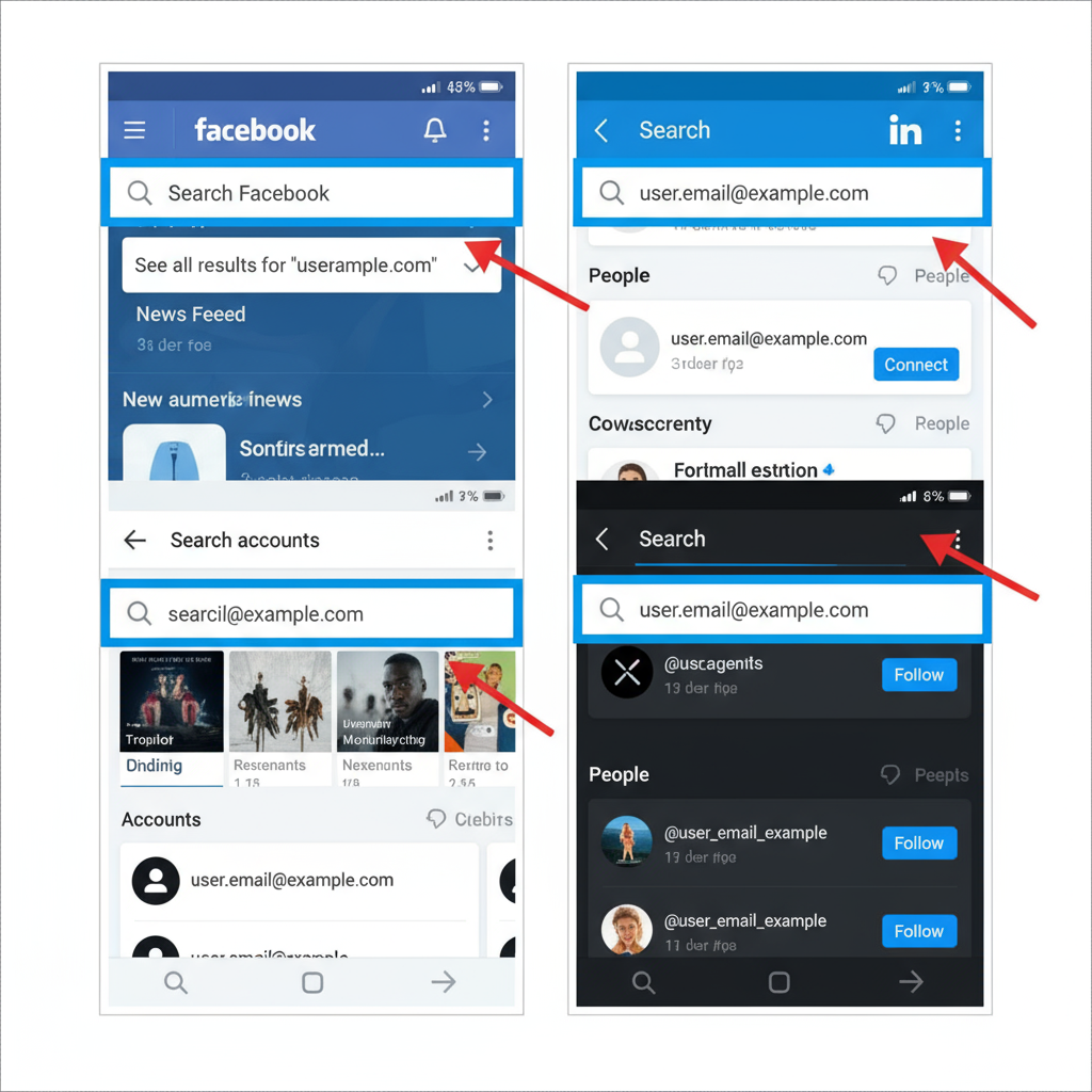 Social Media Account Search by Email: Step-by-Step Guide