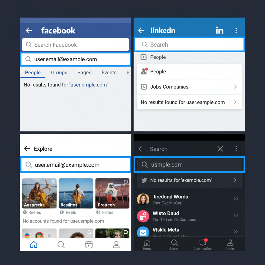 Social Media Account Search by Email: Step-by-Step Guide