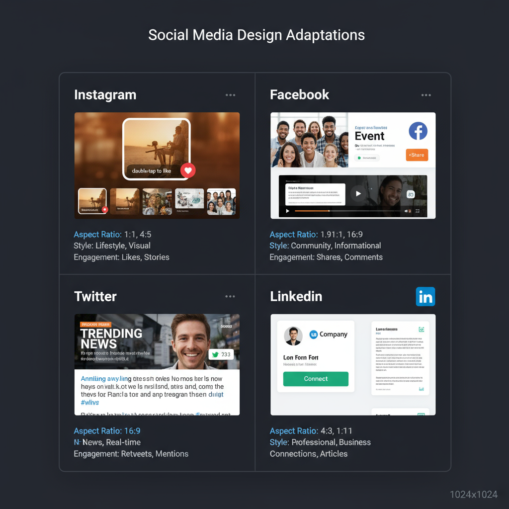 Understanding Platform-Specific Design Requirements — social media and graphic design for brand growth
