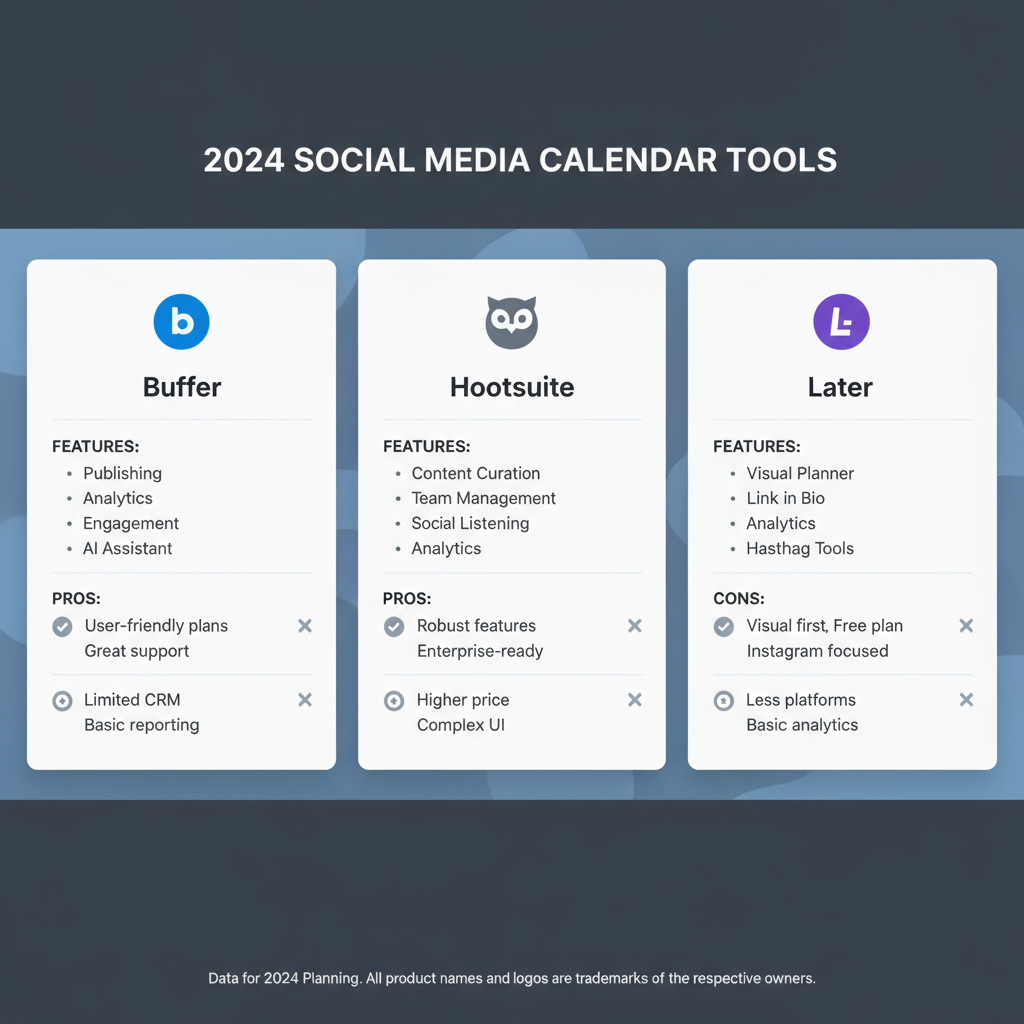Calendrier Social Media 2024: The Ultimate Content Planning Guide — social media calendar 2024