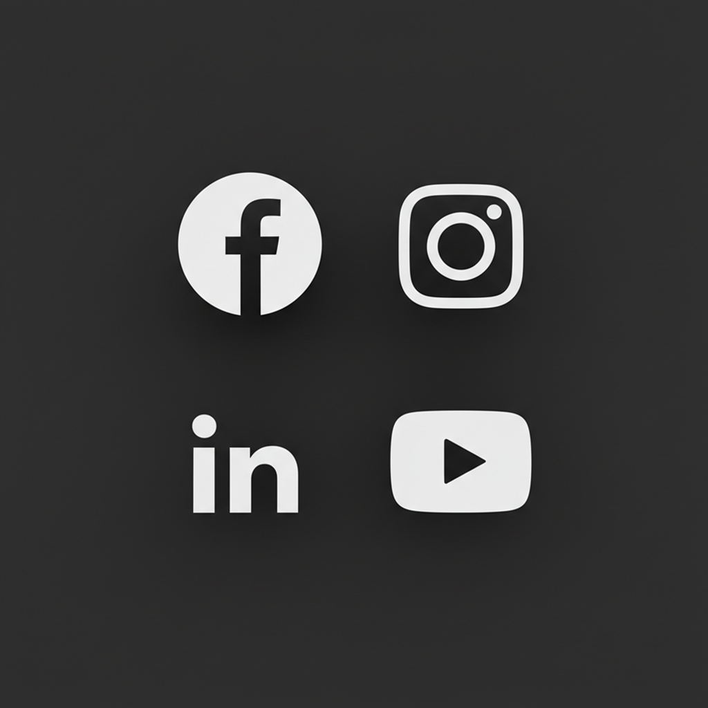 Why White Social Media Icons Are Favored in Minimalist Design — social media icons white png download guide