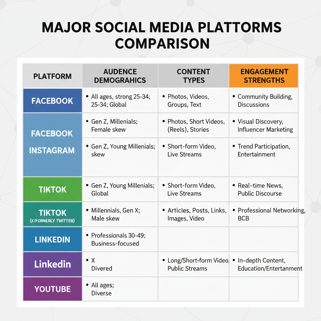 Understanding Different Platforms and Their Audiences — social media management complete guide
