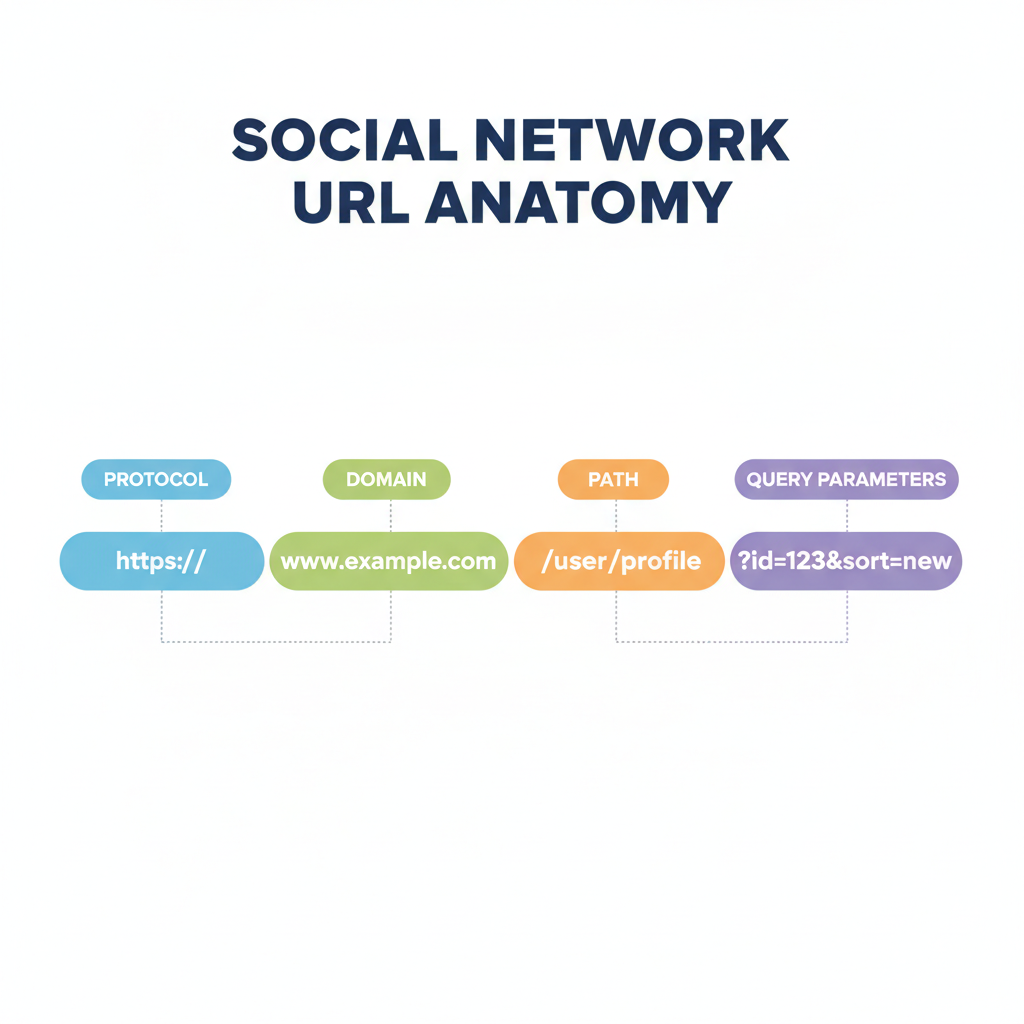 Popular Social Network URL Formats — social network urls meaning