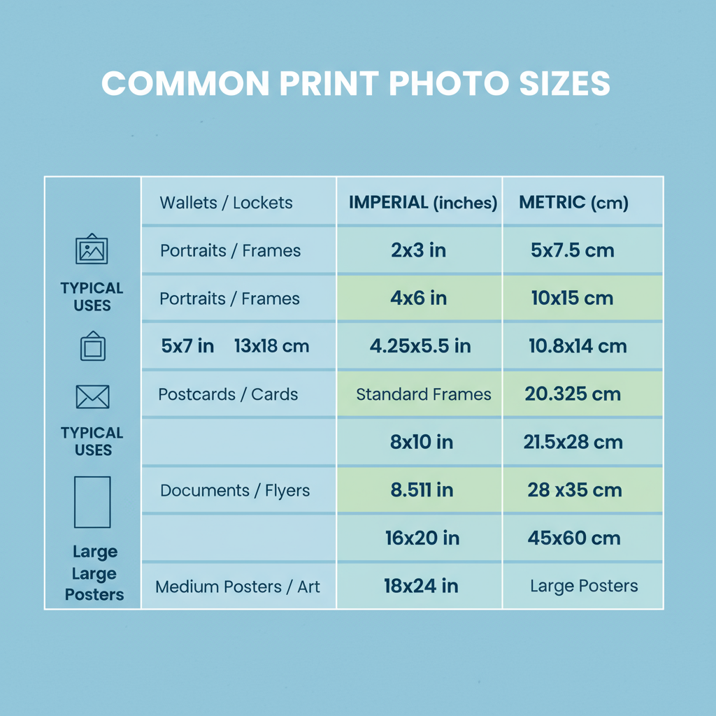 Digital Photo Dimensions: Pixels, Resolution, and Aspect Ratios — standard photo size dimensions