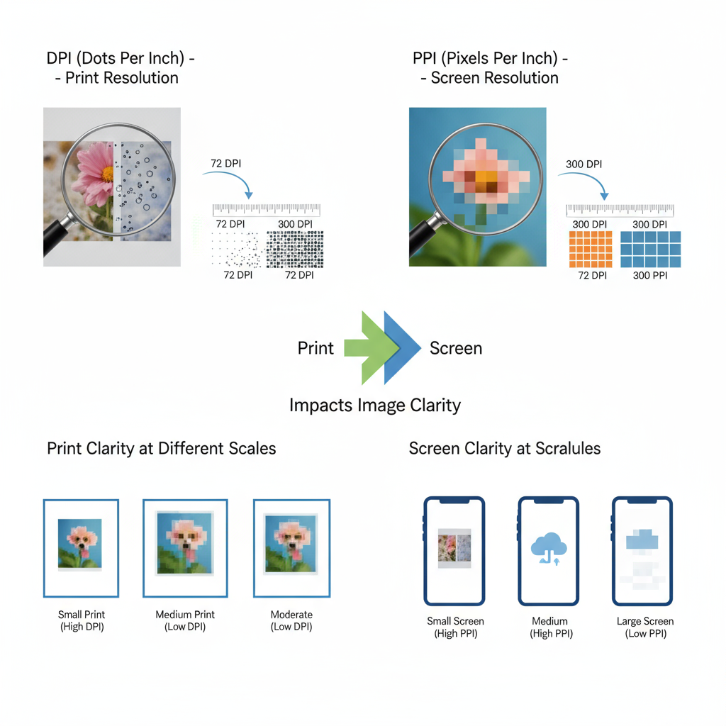 Recommended Digital Image Dimensions for Web and Social Media — standard picture sizes guide print digital