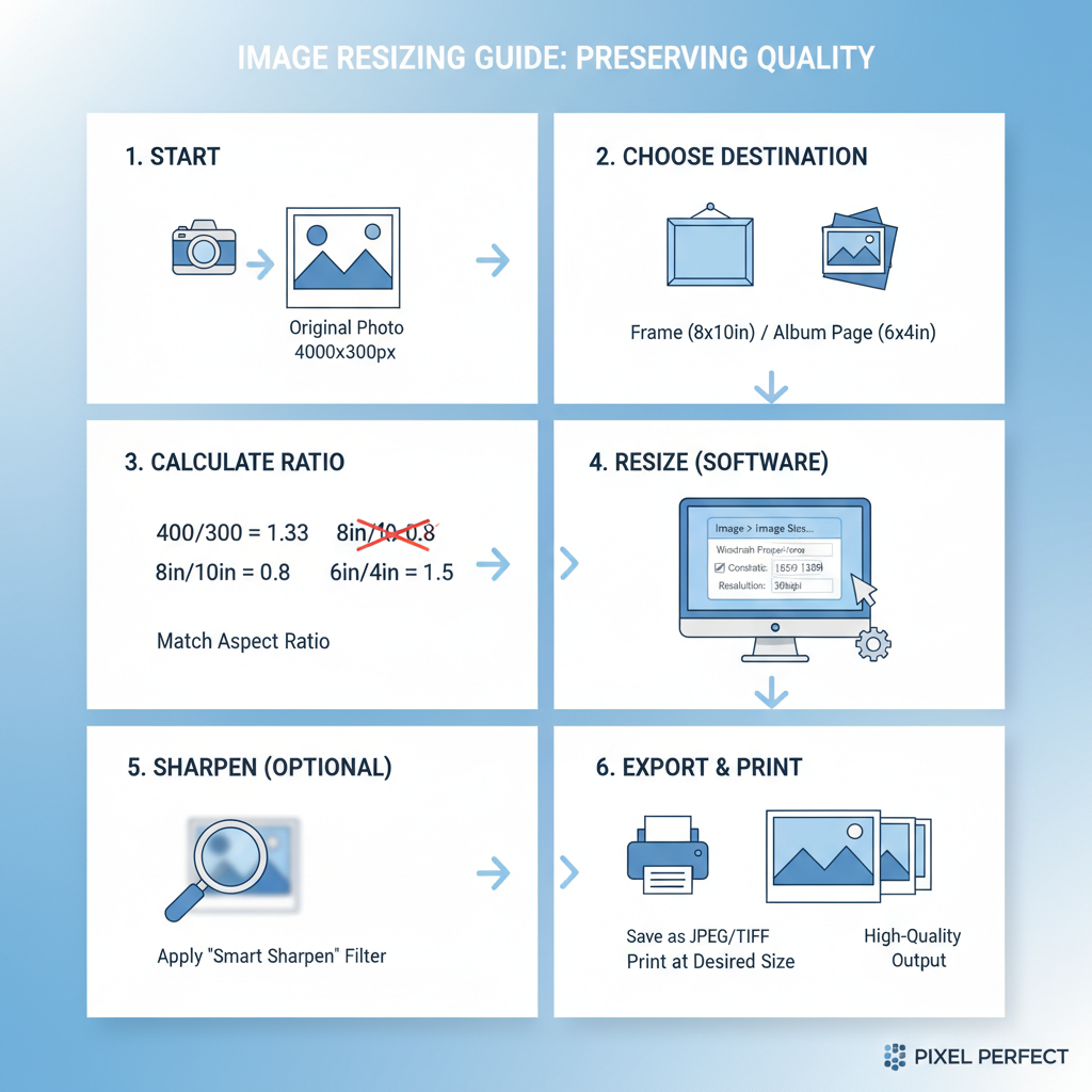 Common Standard Sizes for Print Photos — standard size for pictures