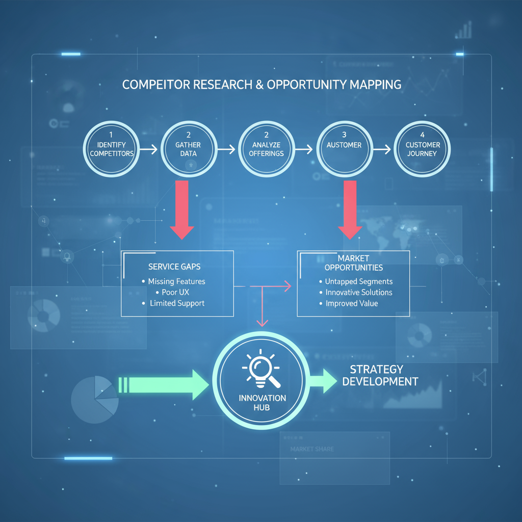 Research Competitors and Identify Service Gaps — starting a social media marketing company