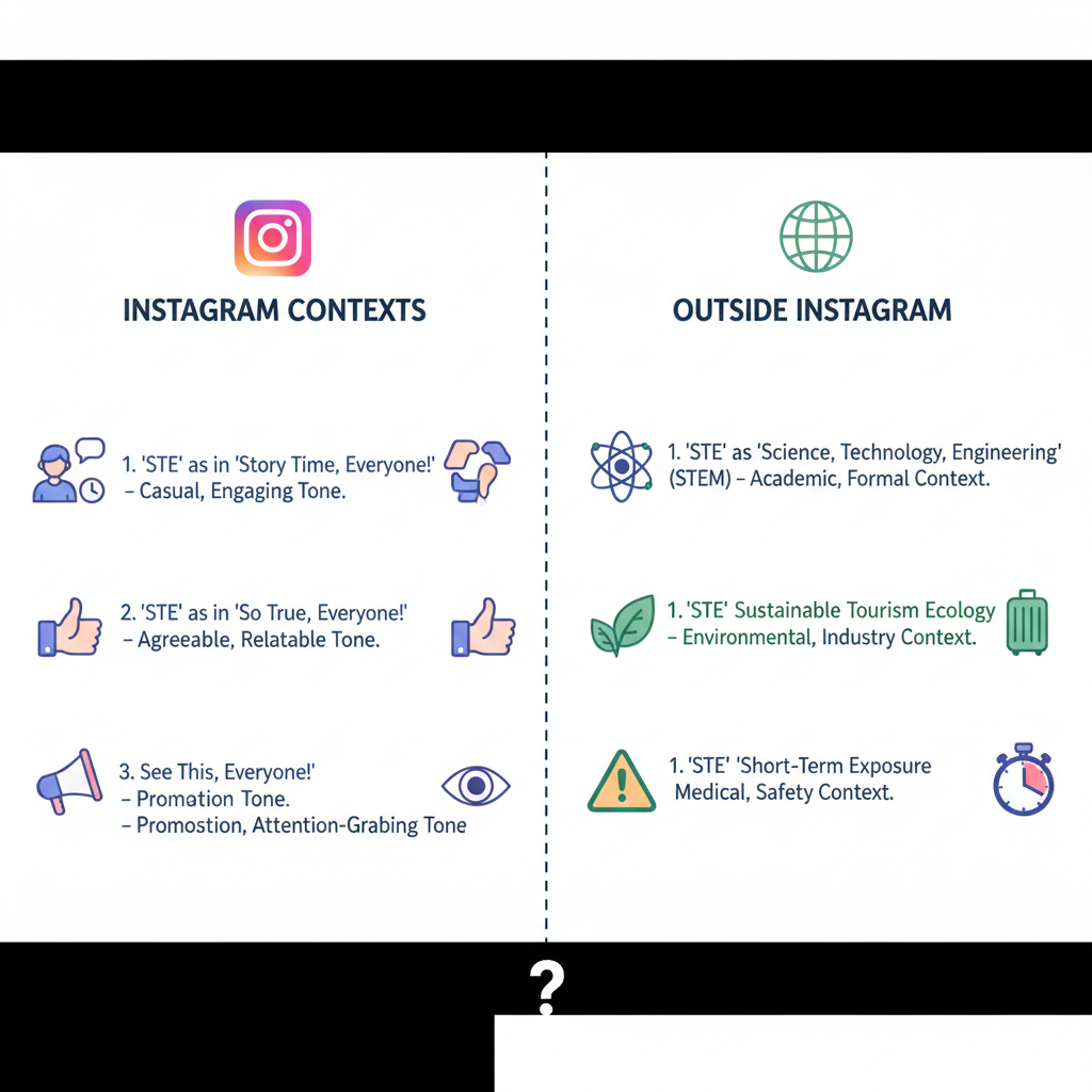 Why Instagram Slang Evolves Quickly — ste meaning instagram