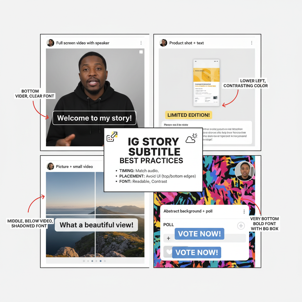 How to Use the Captions Sticker Step-by-Step — subtitles on ig stories for better engagement