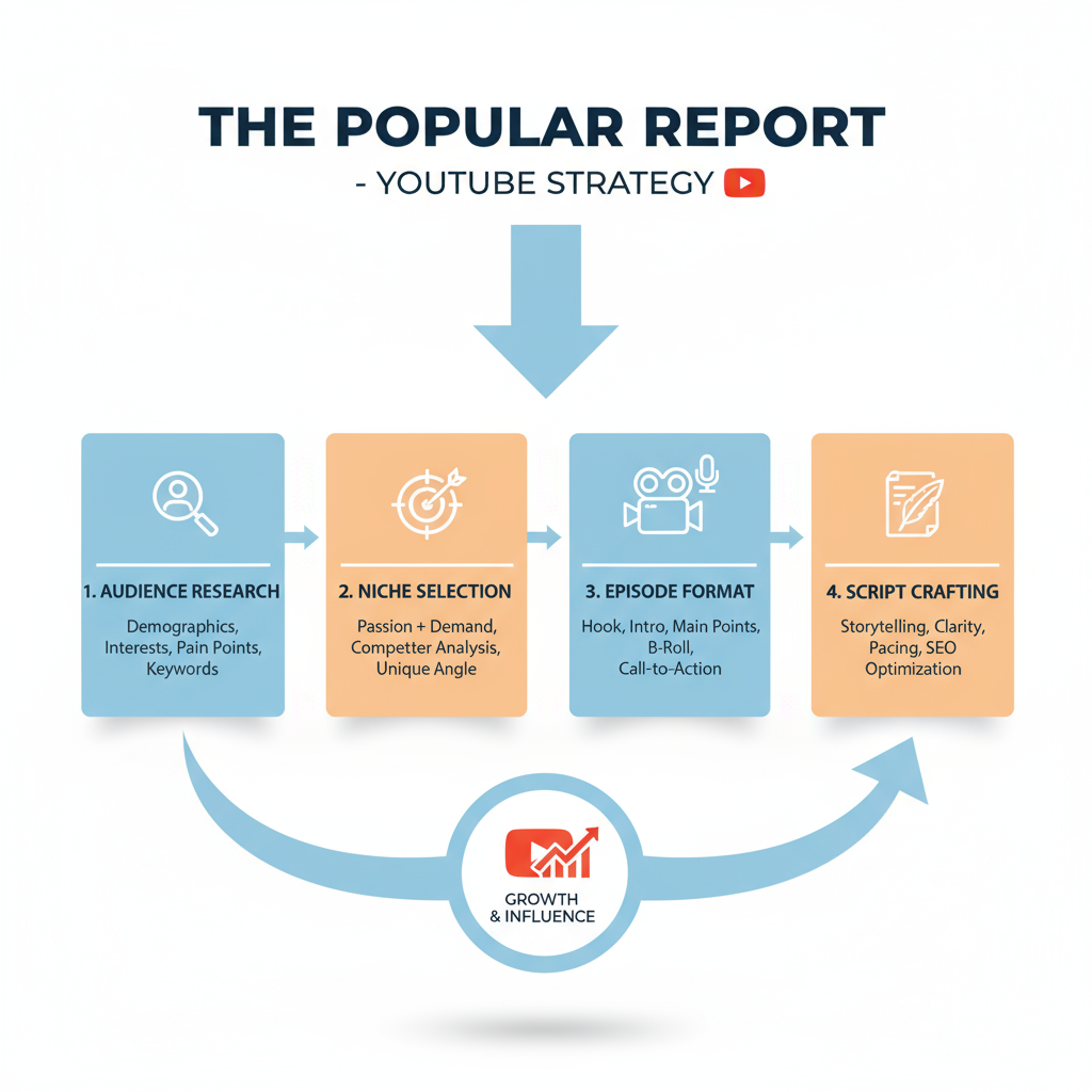 Step 3: Develop a Consistent Episode Format — the popular report youtube